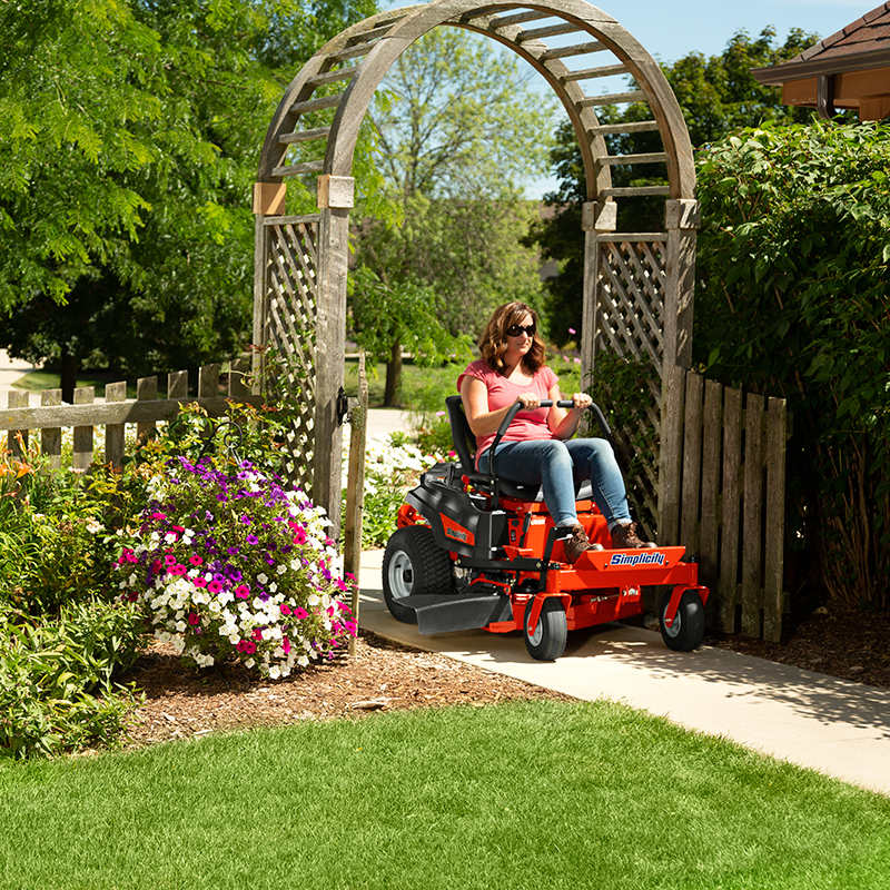 Zero turn mower front suspension deals